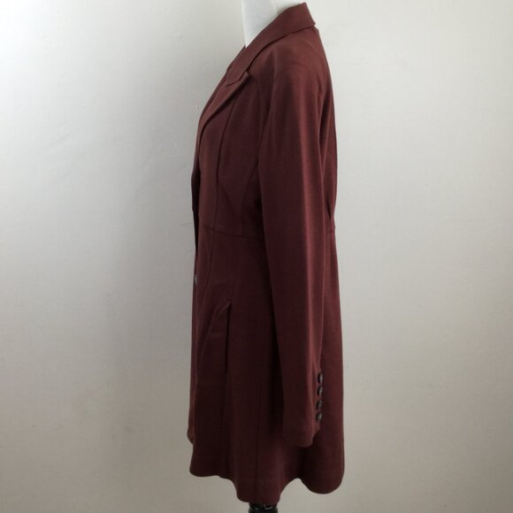 Cabi Brown Long Blazer Jacket m - Picture 4 of 11